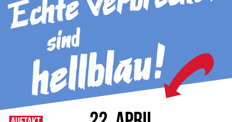 <strong>Demo gegen AfD-Veranstaltung in Radevormwald: Die echten Verbrecher sind hellblau!</strong>